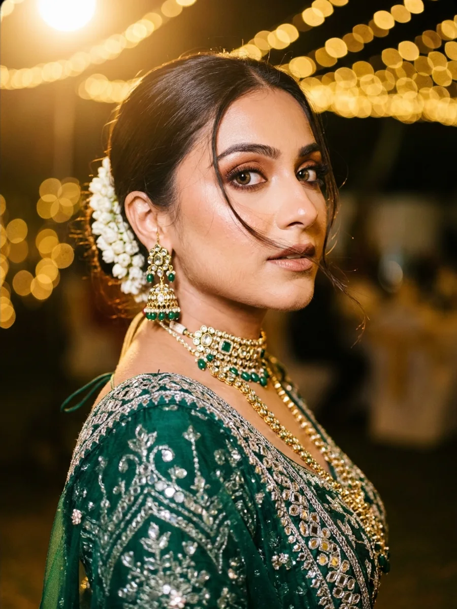 The Dancing Hours. Built to last a night of dancing. A bridal look for a sangeet.