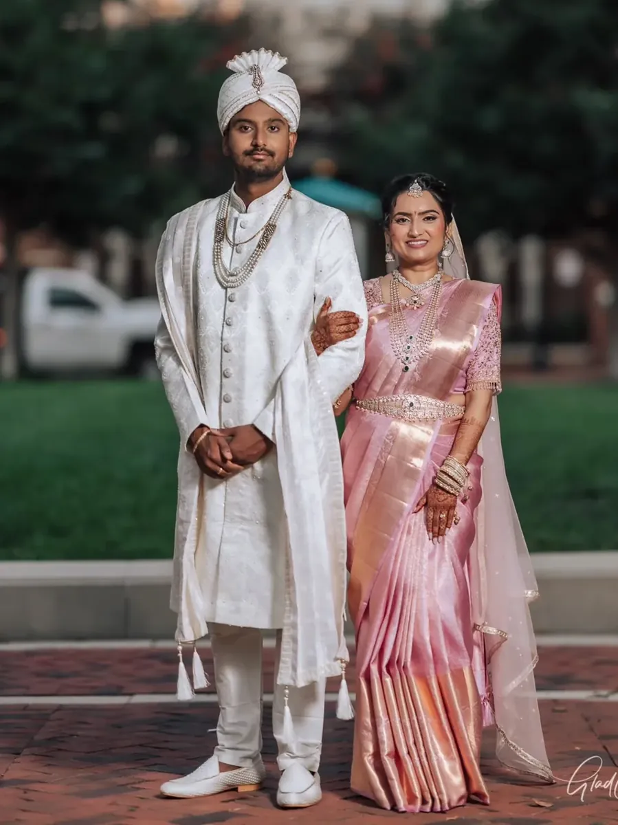 A dancer bride in a pink silk saree, photo 12, by Glad Clicks Photography