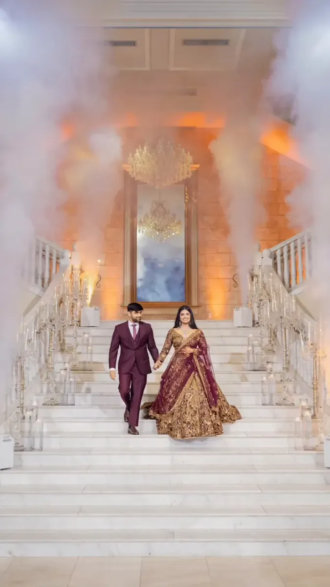 SKS brides, early 2025, photo 9, from SKS Salon's Instagram