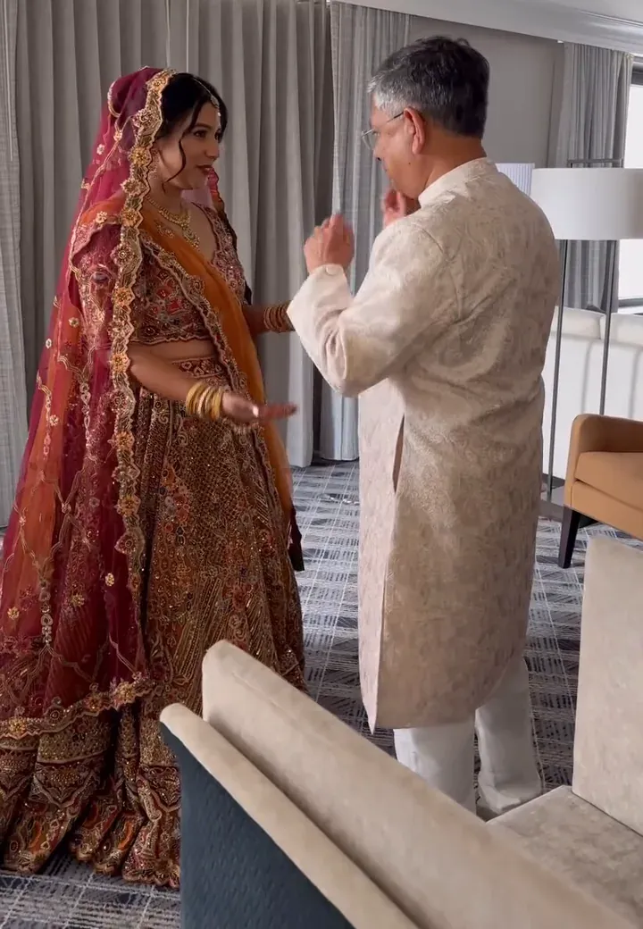 SKS brides, early 2025, photo 13, from SKS Salon's Instagram