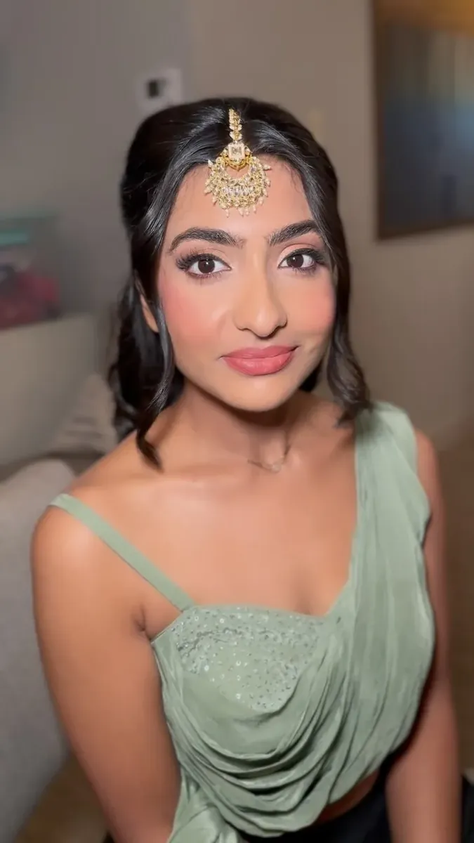 SKS brides, early 2025, photo 14, from SKS Salon's Instagram