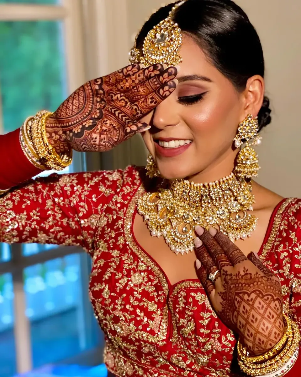 SKS brides, spring 2024, photo 6, from SKS Salon's Instagram