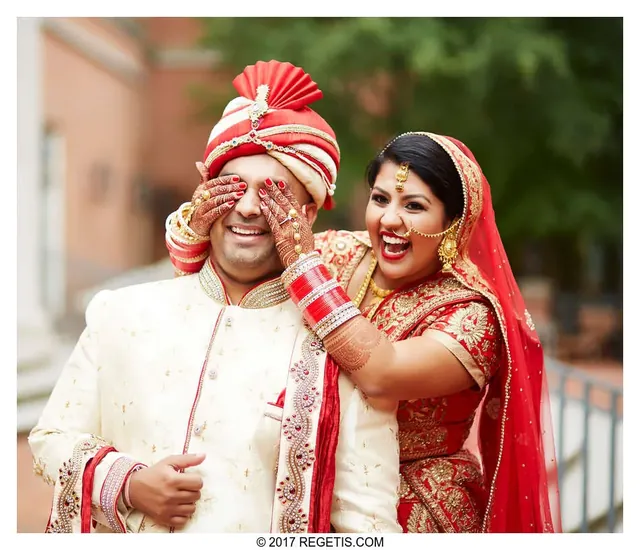Launika and Prashant, photographed by Regeti's Photography