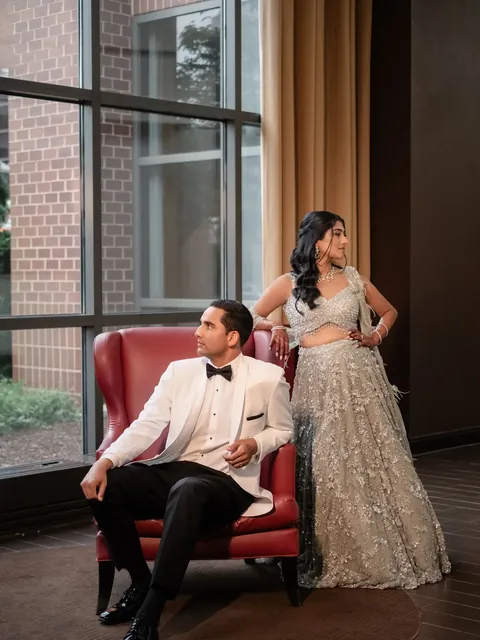 Mona and Rishabh, photographed by @weddingsbyshootingstars