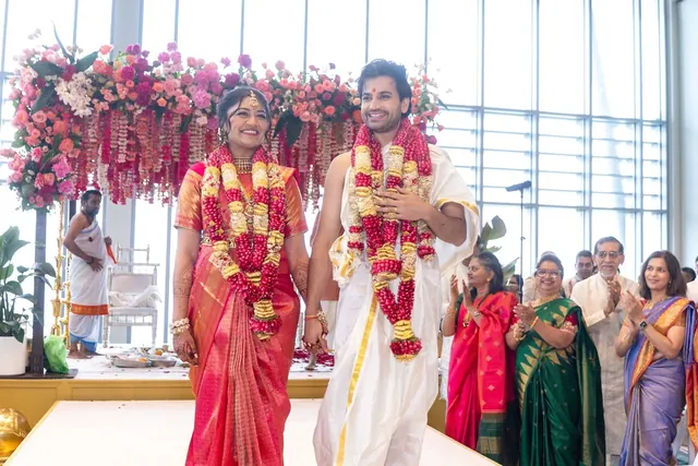 Namita and Shashank, photographed by Peter Nguyen