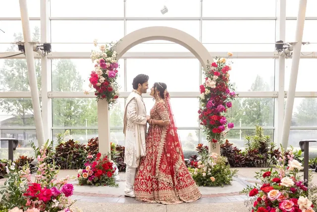 Namita and Shashank, photographed by Peter Nguyen
