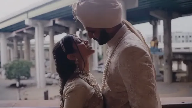 Pooja and Ronak, photographed by Paperboys