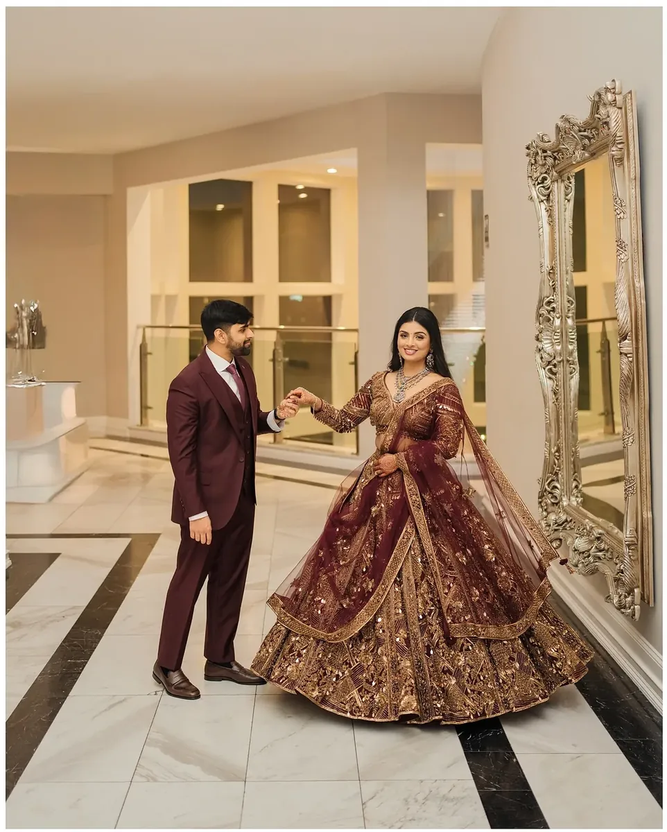 Rithika and Nick, photo 1, by KC Studios
