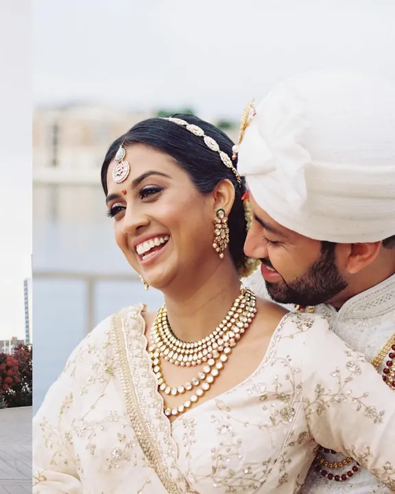 A bride at Baltimore Marriott Waterfront, photographed by Akbar Sayed Photography