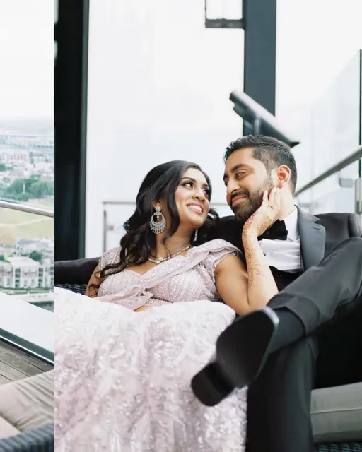 A bride at Baltimore Marriott Waterfront, photographed by Akbar Sayed Photography
