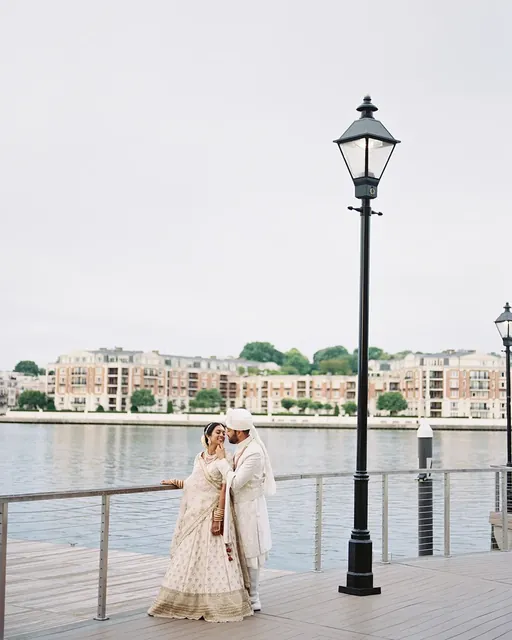 A bride at Baltimore Marriott Waterfront, photographed by Akbar Sayed Photography