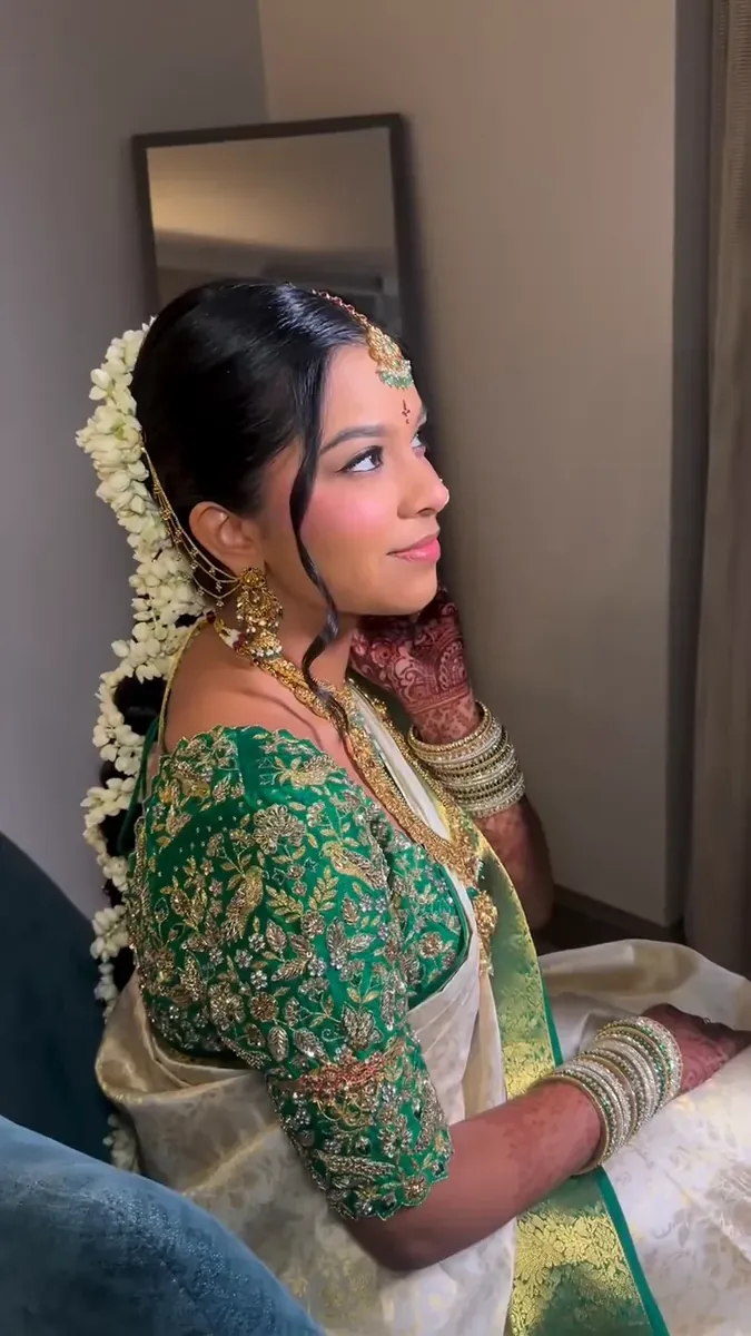 Sahithi, photo 3, from SKS Salon's Instagram