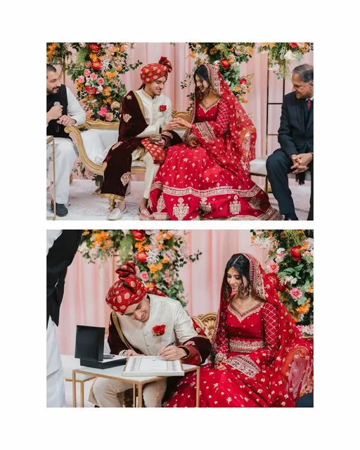 Sania and Ameen, photographed by Paperboys