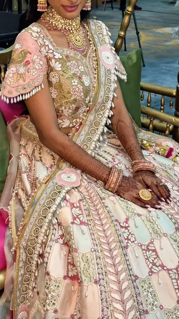 Shalini, photographed by SKS Salon on Instagram