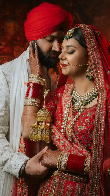 Simar and Shallu, photographed by SNK Works