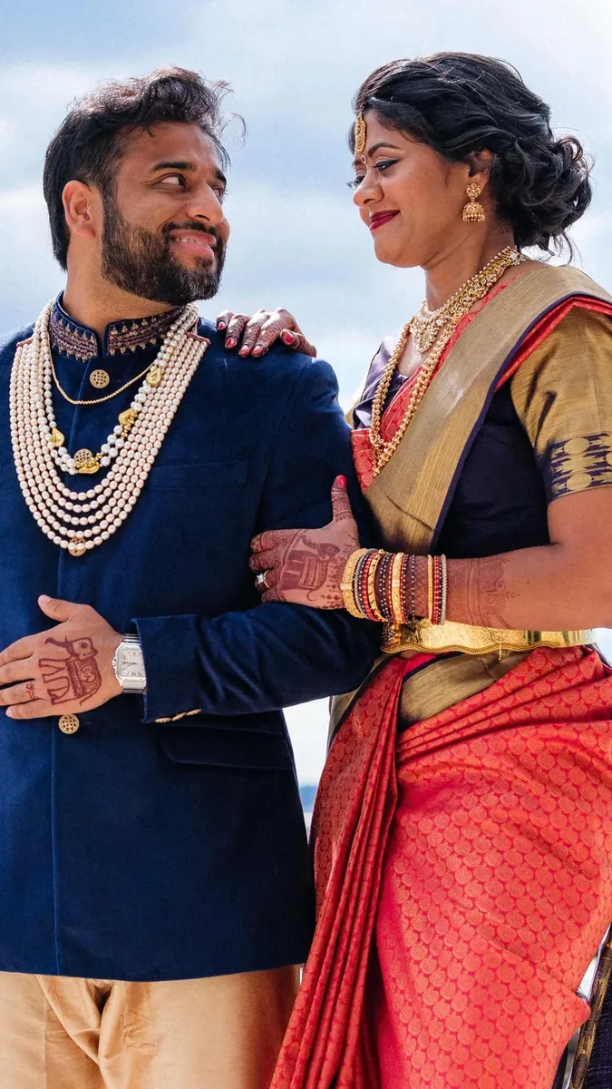 Sonya and Arvind, photo 1, by Stephen Lo