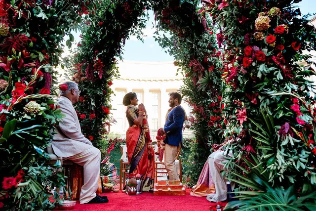 Sonya and Arvind, photographed by Stephen Lo