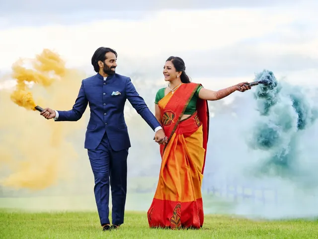 Vinitra and Arun, photographed by Regeti's Photography