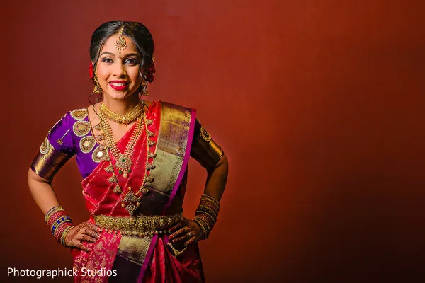 Ankita and Sreeker, photographed by Photographick Studios