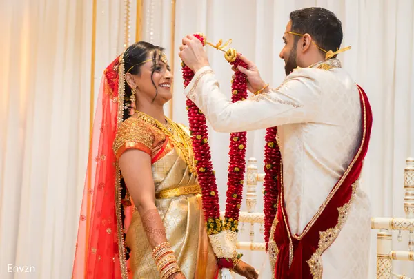 A photo from Deepthi and Mihir's wedding, by ENVZN