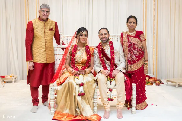 A photo from Deepthi and Mihir's wedding, by ENVZN