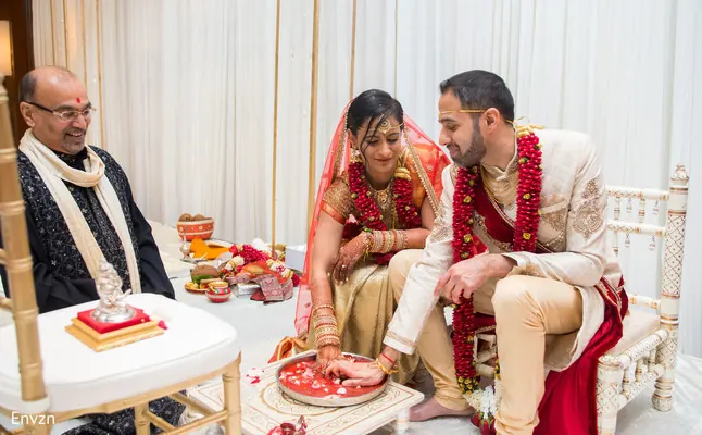 A photo from Deepthi and Mihir's wedding, by ENVZN