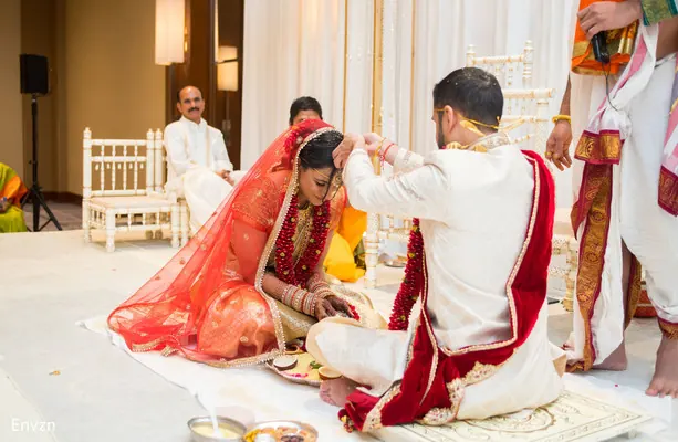 A photo from Deepthi and Mihir's wedding, by ENVZN