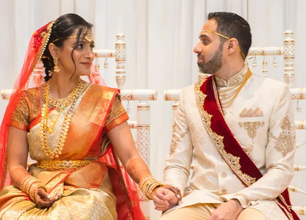 A photo from Deepthi and Mihir's wedding, by ENVZN