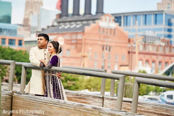 Kinita and Vivek, photographed by Regeti's Photography