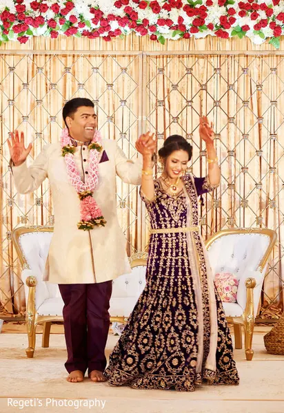 A photo from Kinita and Vivek's wedding, by Regeti's Photography