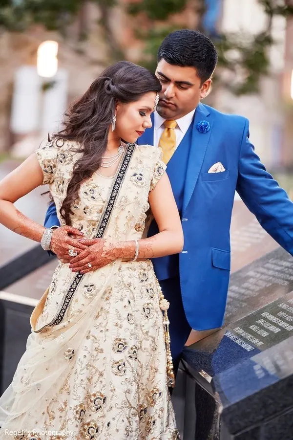A photo from Kinita and Vivek's wedding, by Regeti's Photography