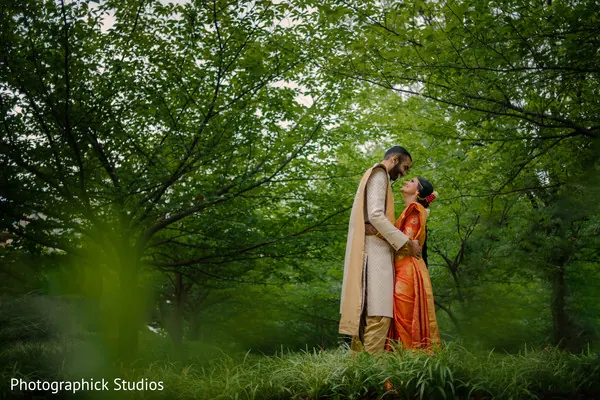 Raevathi and Akhil, photographed by Photographick Studios