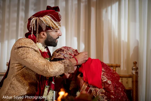 A photo from Riya and Raj's wedding, by Akbar Sayed Photography