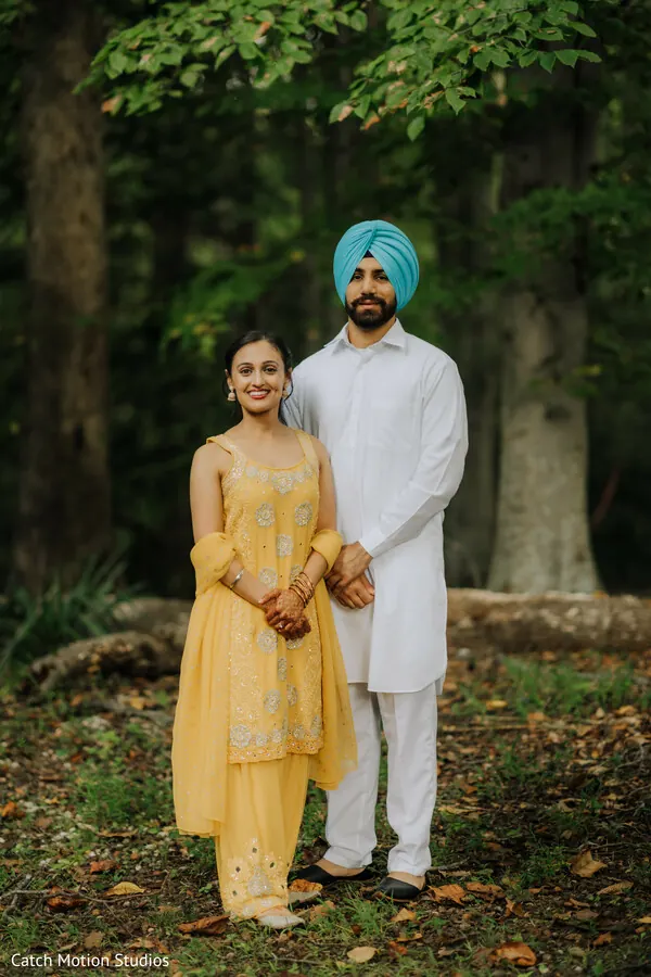 Shikha and Gaurav, photographed by Catch Motion Studios