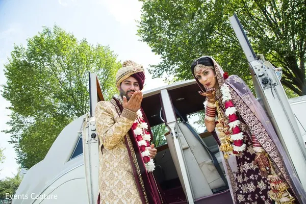 A photo from Sumiti and Akshay's wedding, by Events Capture